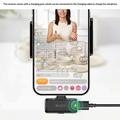 Set microfono lavalier wireless Yesido KR24 - Ricevitore Lightning - Nero