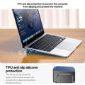 Supporto rialzato per laptop Yesido LP11 in lega di zinco - 2 pezzi - Argento