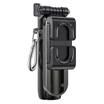 Yesido SF29 Mini Bluetooth Selfie Stick / Treppiede con telecomando - Nero