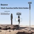 Yesido SF34 Treppiede per selfie stick - Estensibile fino a 174cm / Telecomando Bluetooth - Attacco da 1/4" - Nero