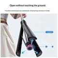 Yesido SF34 Treppiede per selfie stick - Estensibile fino a 174cm / Telecomando Bluetooth - Attacco da 1/4" - Nero