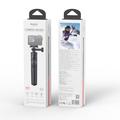 Yesido SF37 - Bastone magnetico per selfie per DJI Osmo Action 6/5 Pro/4/Osmo 360 - Nero