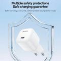 Yesido YC103 Caricatore da muro USB-C PD GaN da 35W - Bianco