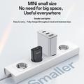 Caricabatterie rapido Yesido YC112 da 20W a doppia porta - USB-C/USB-A - Nero