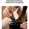 Caricabatterie rapido Yesido YC112 da 20W a doppia porta - USB-C/USB-A - Nero