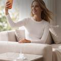 Caricabatterie Yesido YC116 da 45W con tecnologia GaN e cavo USB-C - Bianco