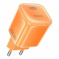 Caricabatterie Yesido YC117 da 60W con tecnologia GaN e cavo USB-C - Arancione