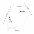 Caricabatterie Yesido YC117 da 60W con tecnologia GaN e cavo USB-C - Bianco