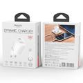Caricabatterie Yesido YC117 da 60W con tecnologia GaN e cavo USB-C - Bianco