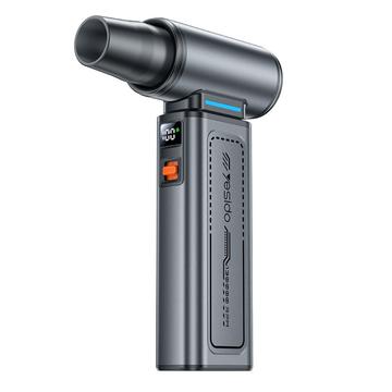 Yesido YF19 3-in-1 Ventilatore portatile senza fili / Soffiatore di polvere / Aspirapolvere - Nero