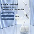 Yesido YH46 Cuffie intrauricolari con cavo da 3.5mm e microfono HD - Bianco