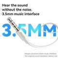 Yesido YH46 Cuffie intrauricolari con cavo da 3.5mm e microfono HD - Bianco
