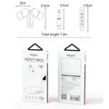 Yesido YH46 Cuffie intrauricolari con cavo da 3.5mm e microfono HD - Bianco