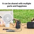 Yesido YP63 Power Bank a 6 porte da 50000mAh - Nero