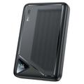 Yesido YP82 10000mAh Banca di potenza con display digitale - 22.5W, 2x USB-A, USB-C - Nero
