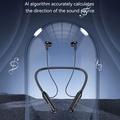 Cuffie sportive Bluetooth con archetto da collo Yesido YSP21 - Nero