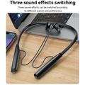 Cuffie Bluetooth Yesido YSP22 con archetto da collo e display LED di alimentazione - Nero