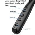 Cuffie Bluetooth Yesido YSP22 con archetto da collo e display LED di alimentazione - Nero