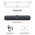Altoparlante Bluetooth portatile Yesido YSW42 20W - Nero