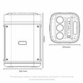 Altoparlante Bluetooth TWS Yesido YSW51 da 45W con doppio microfono e luci RGB - Nero
