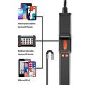 Endoscopio USB Z01 - Cavo da 1 m, telecamera da 6,5 mm, orientamento bidirezionale a 360°