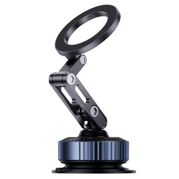 Z25 Supporto magnetico pieghevole per telefono da auto con aspirazione a vuoto - Nero