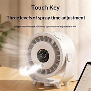 Ventilatore da tavolo 2 in 1 Z6 con funzione umidificatore - Ricaricabile tramite USB