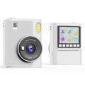 Fotocamera per bambini Z900 a stampa istantanea con filtri creativi, scheda di memoria da 32GB - Bianco