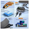 ZC4339 Adattatore/hub USB-C OTG 3 in 1 con ricarica rapida PD da 60 W - Nero