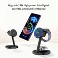ZJ05 Caricabatterie wireless magnetico 3-in-1 Qi 2.2 da 25W