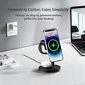ZJ05 Caricabatterie wireless magnetico 3-in-1 Qi 2.2 da 25W