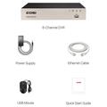 Zosi 3K Lite, DVR 8 canali 4-in-1 per telecamere HD-TVI/CVI/AHD/CVBS