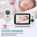 ZR303B: baby monitor con schermo LCD da 3.2", audio bidirezionale e avviso di temperatura