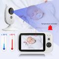 ZR303B: baby monitor con schermo LCD da 3.2", audio bidirezionale e avviso di temperatura