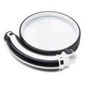 ZX75 Lente d\'ingrandimento pieghevole 3.5X con lente di vetro da 75 mm - Nero