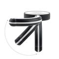 ZX75 Lente d\'ingrandimento pieghevole 3.5X con lente di vetro da 75 mm - Nero