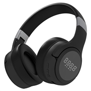 Cuffie wireless over-ear Zealot B28 con display LCD - Nero