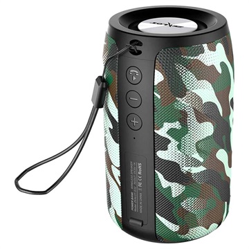 Zealot S32 Altoparlante Bluetooth Portatile Resistente all\'Acqua - 5W - Verde Mimetico