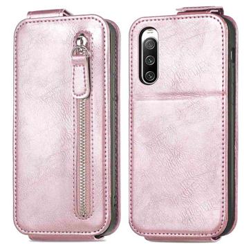 Custodia a Flip Verticale per Samsung Galaxy S10e - Nera