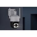 Zosi C296 Telecamera Wi-Fi da esterno con doppia funzione pan/tilt da 8MP e microSD da 32GB