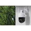 Zosi C296 Telecamera Wi-Fi da esterno con doppia funzione pan/tilt da 8MP e microSD da 32GB
