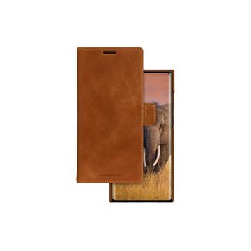 Custodia a Portafoglio in Pelle dbramante1928 Lynge per Samsung Galaxy S24 Ultra - Marrone