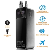 Powerbank everActive Energy Bank EB-27Q Ultra da 27000mAh - Nero