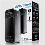 Powerbank everActive Energy Bank EB-27Q Ultra da 27000mAh - Nero