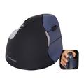 Evoluent VerticalMouse 4 Right Senza Fili - Blu / Nero