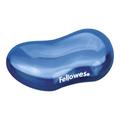 Supporto Poggiapolsi Fellowes Gel Crystal Flex - blu