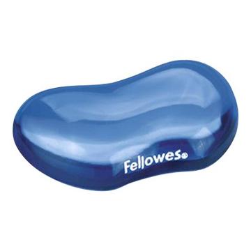 Supporto Poggiapolsi Fellowes Gel Crystal Flex - blu