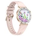 Smartwatch da donna i222 con display AMOLED da 1.19" - Oro / Rosa