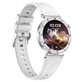 i222 Women\'s Smartwatch with 1.19" AMOLED Display (Open Box - Excellent) - Silver / White