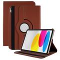 Custodia a libro rotante 360 per iPad 2022/2025 - Marrone